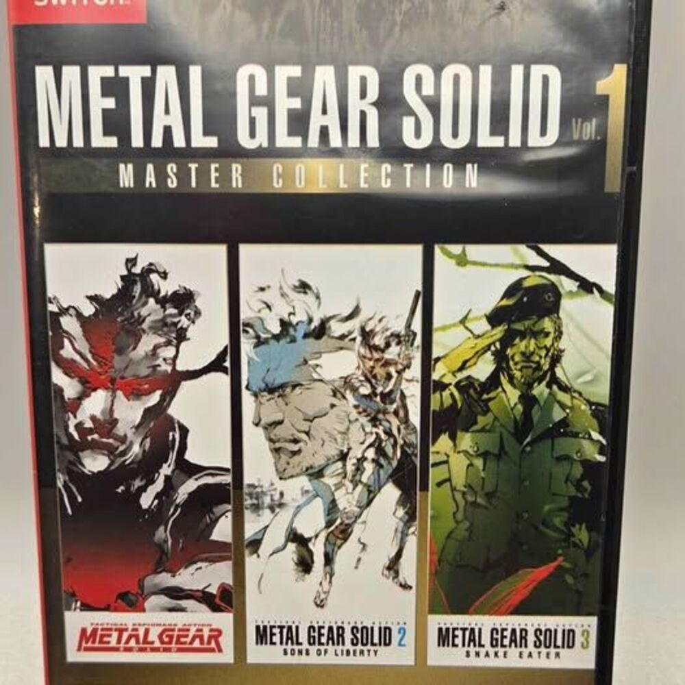 Metal Gear Solid: Master Collection Vol 1 - Switch - Like New w/ Case